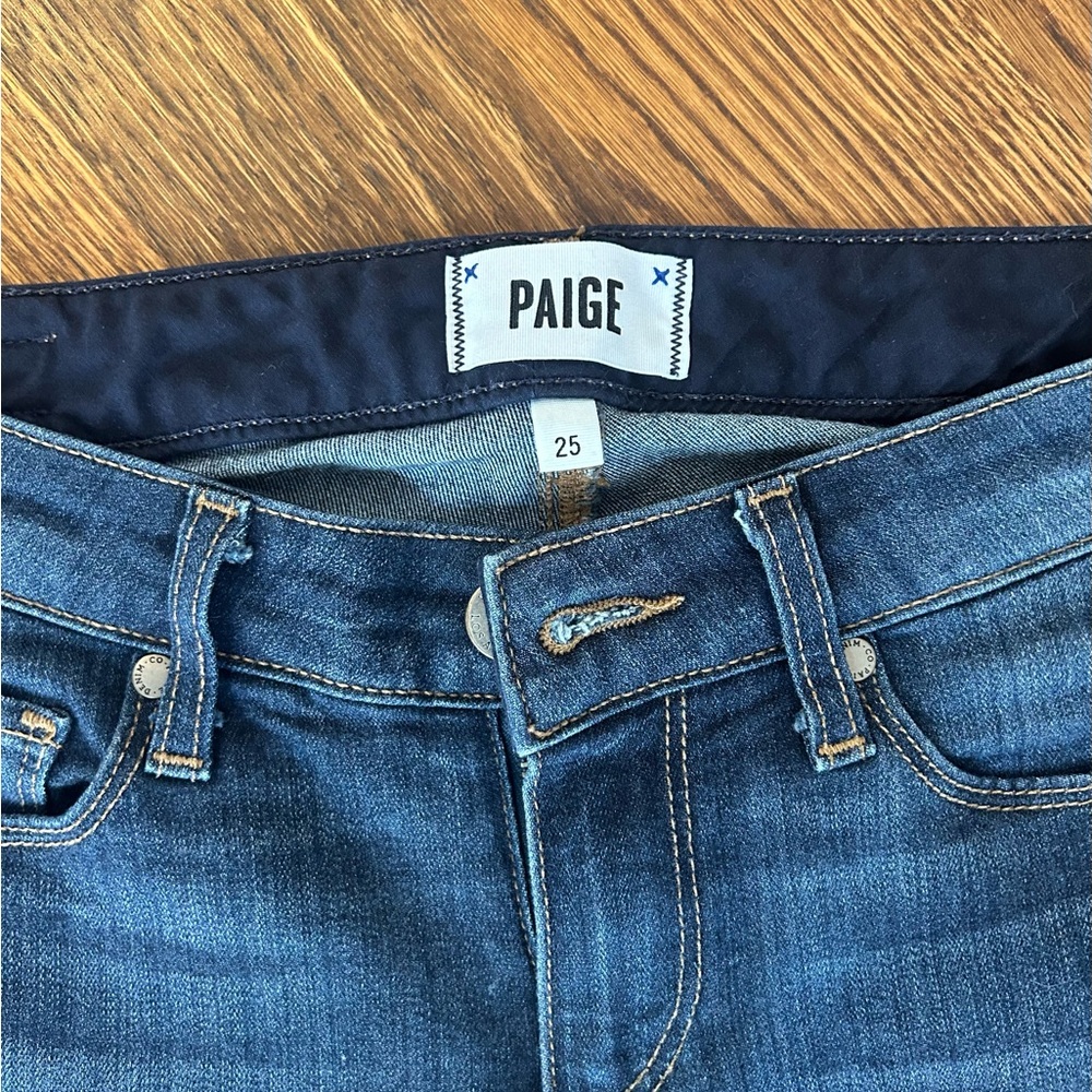 Paige Skyline straight jeans size 25 - Picture 4 of 7